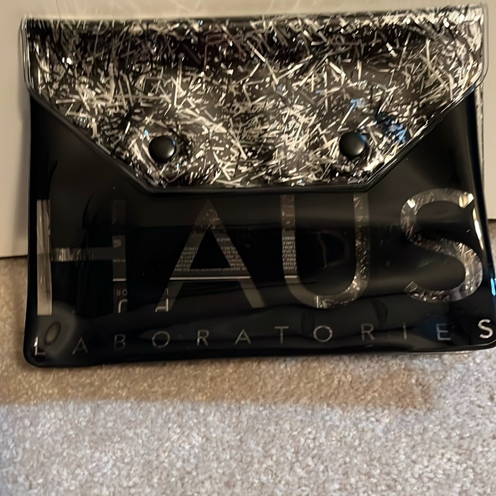Haus laboratories makeup bag